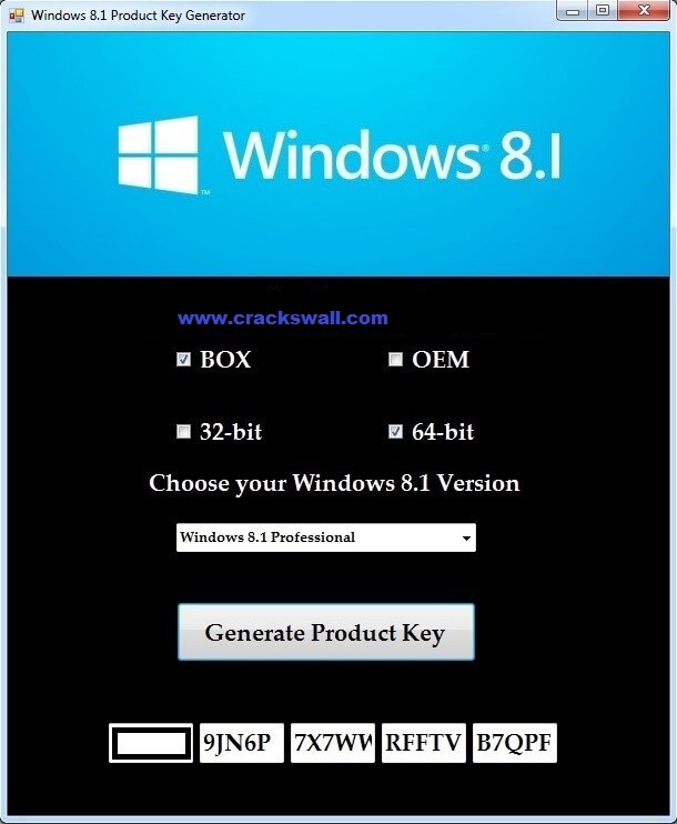 Windows 8.1 product key 64 bit generator manual